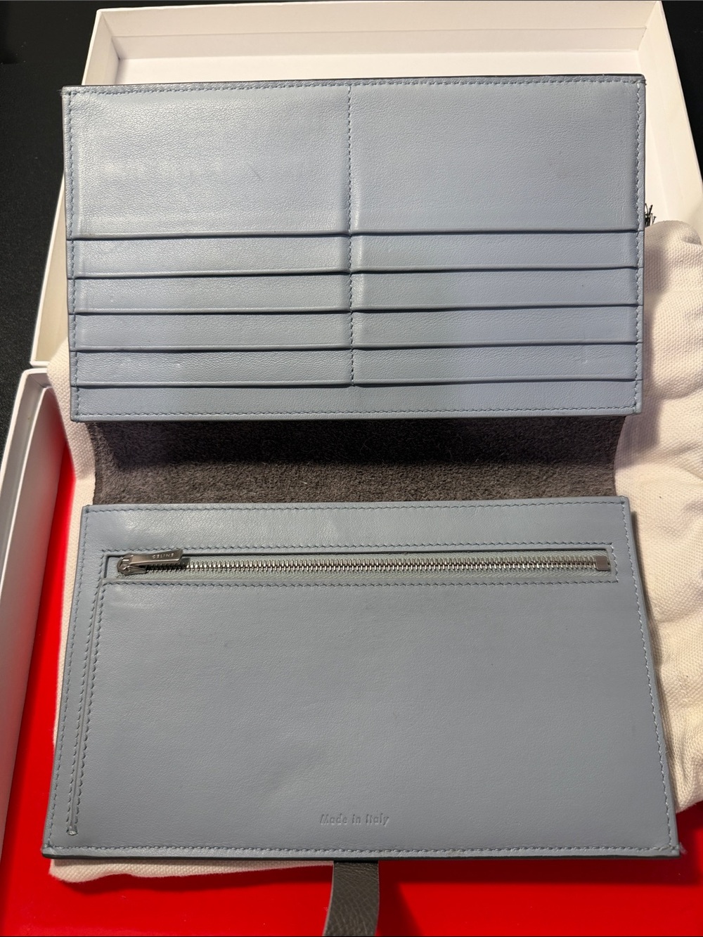 Celine Large Strap Multi-Function Bi-Fold Wallet - Picture 4 of 5